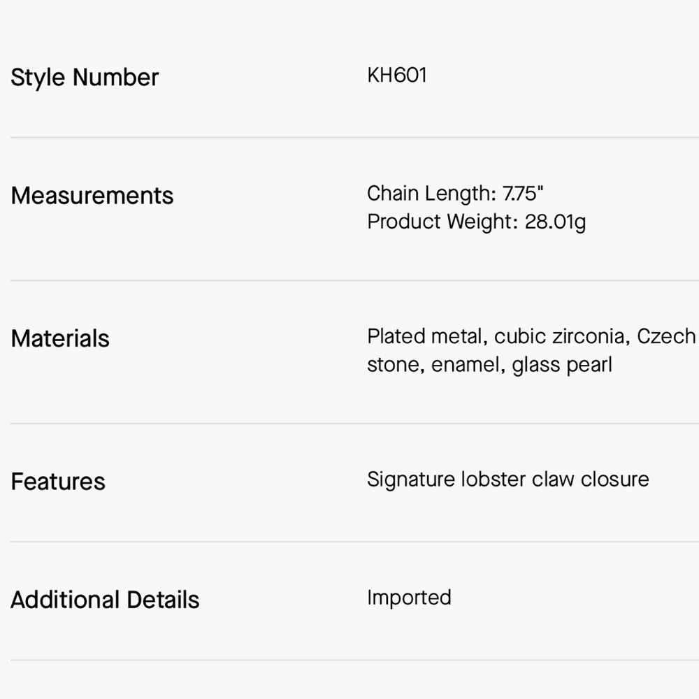 🍒 NWT Kate Spade Sweet Treasures Charm Bracelet 🍹 - Picture 7 of 7